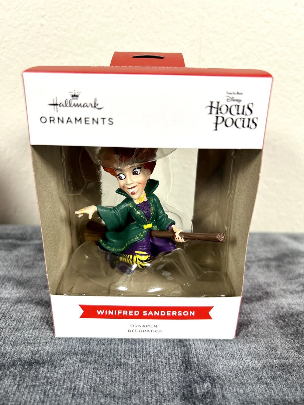 Hallmark Disney Hocus Pocus Winifred Sanderson Christmas Ornament New In Box NIB